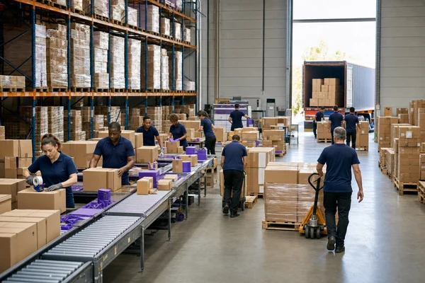 International Order Growth Export warehouse fulfilling growing international orders