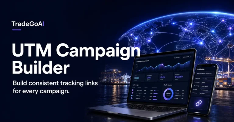 UTM Campaign Builder by TradeGoAI