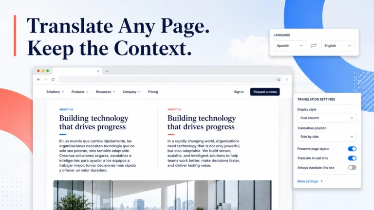tradegoai translator bilingual web reading